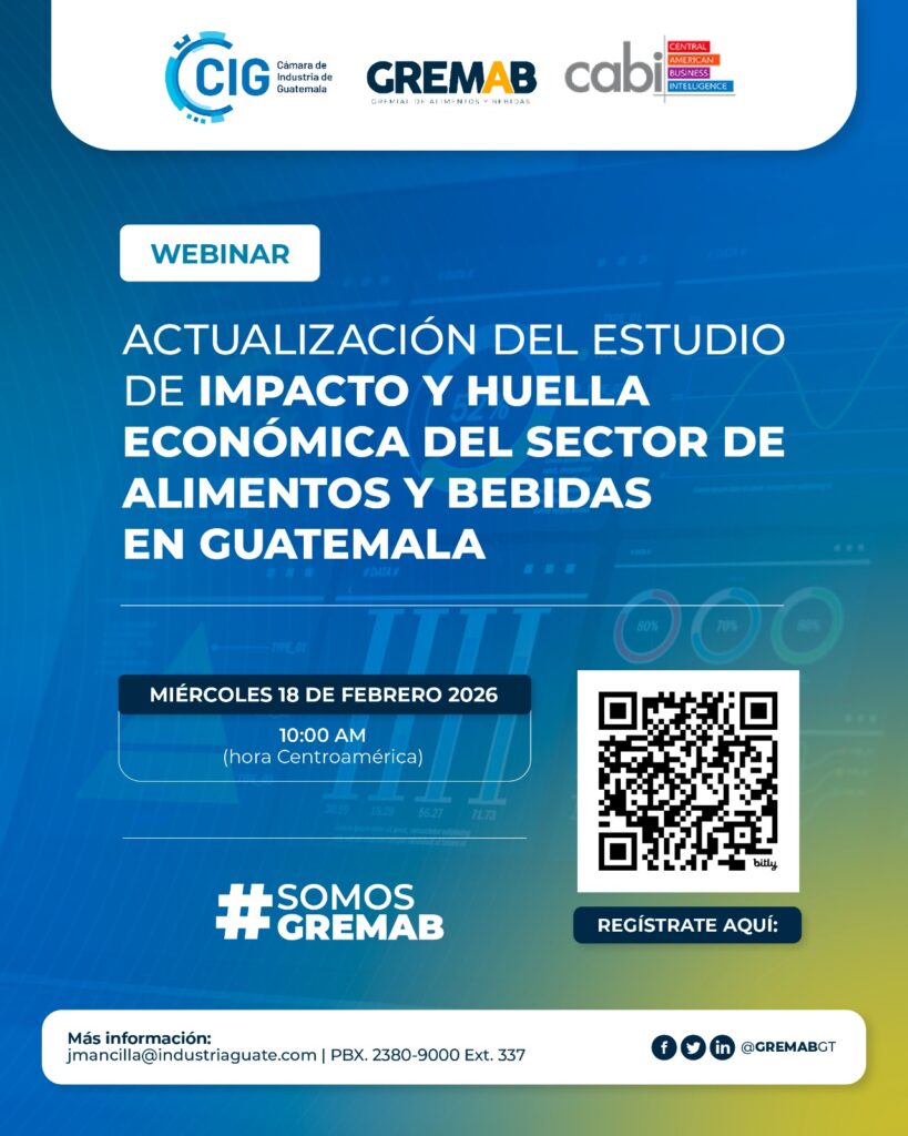 Actualización del Estudio de Impacto y Huella Económica del sector de alimentos y bebidas en Guatemala