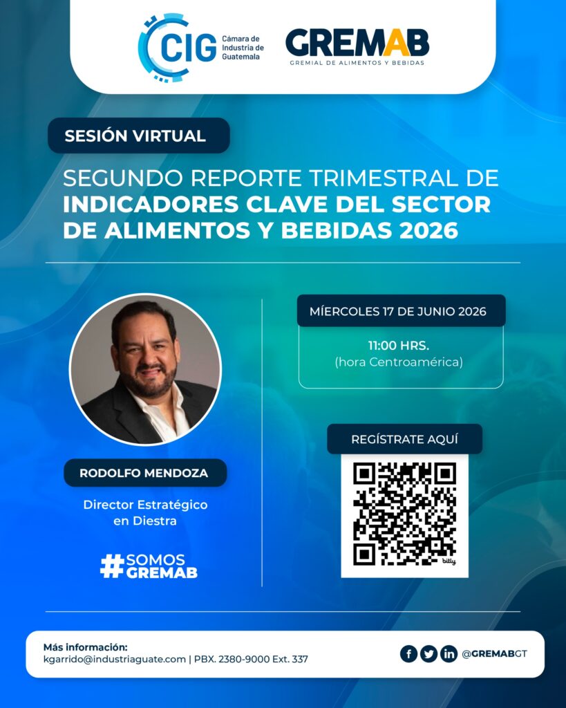 Segundo Reporte Trimestral de Indicadores Clave del sector de alimentos y bebidas 2026